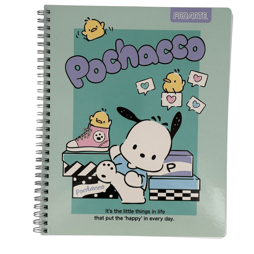Cuaderno Universitario Mat 7mm 100Hjs Pochacco Proarte2