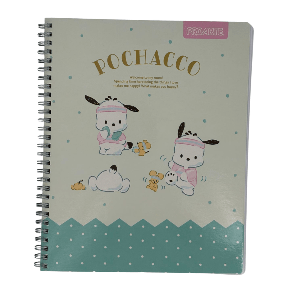 Cuaderno Universitario Mat 7mm 100Hjs Pochacco Proarte5