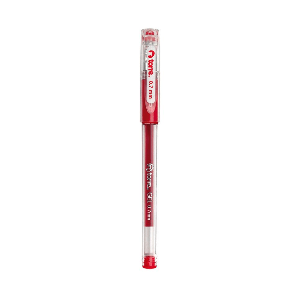 Lapiz Gel 0.7 Rojo Torre1