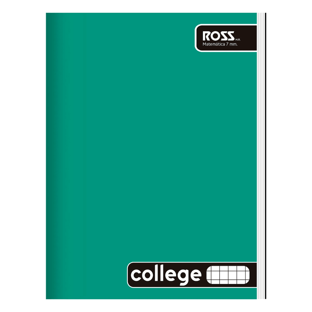 Cuaderno College 7Mm 80Hj Ross3