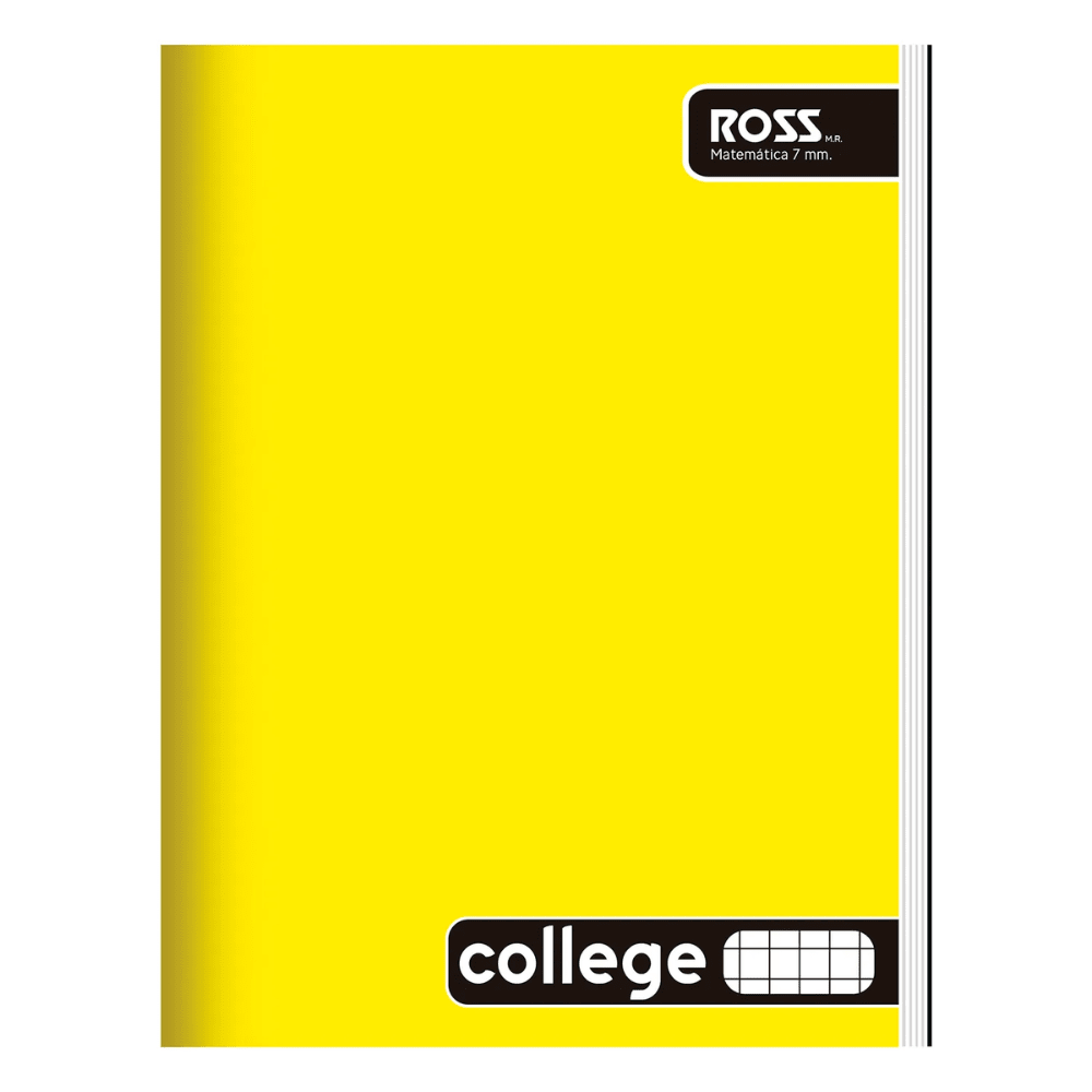 Cuaderno College 7Mm 80Hj Ross2