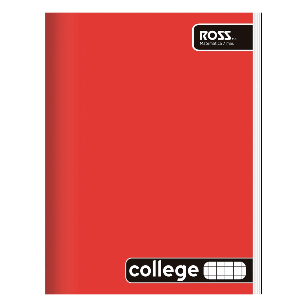 Cuaderno College 7Mm 80Hj Ross1