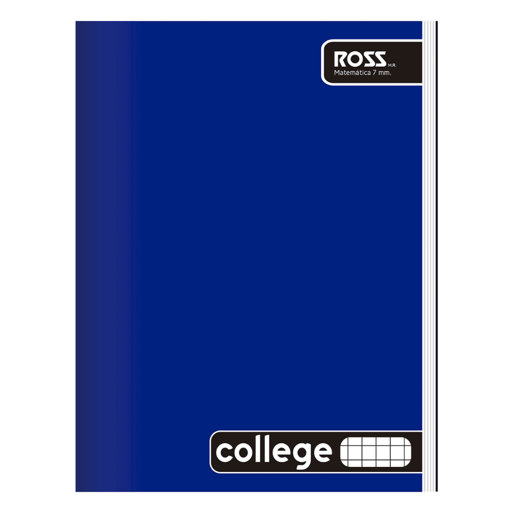 Cuaderno College 7Mm 80Hj Ross4
