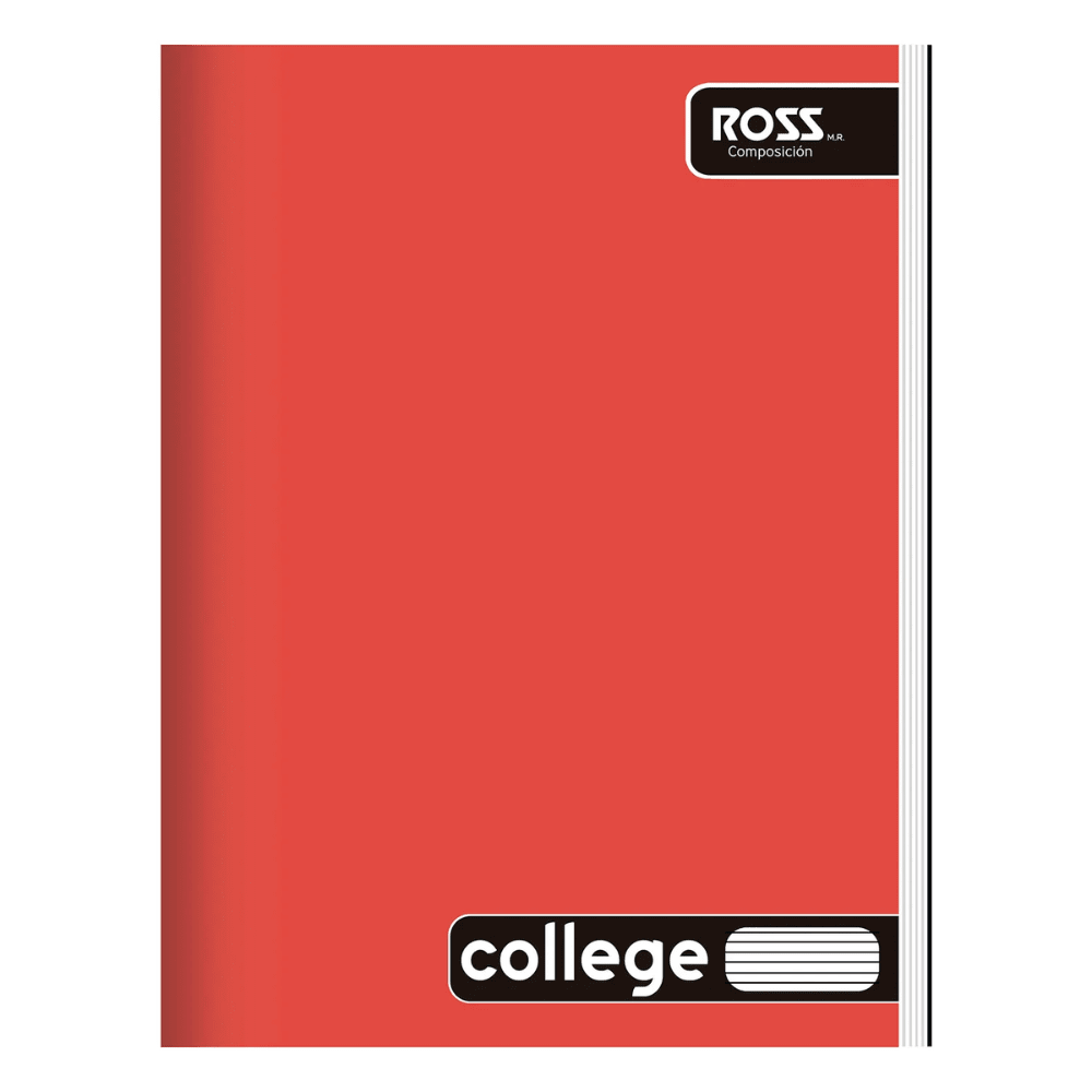 Cuaderno College Lineal 80hj Ross1