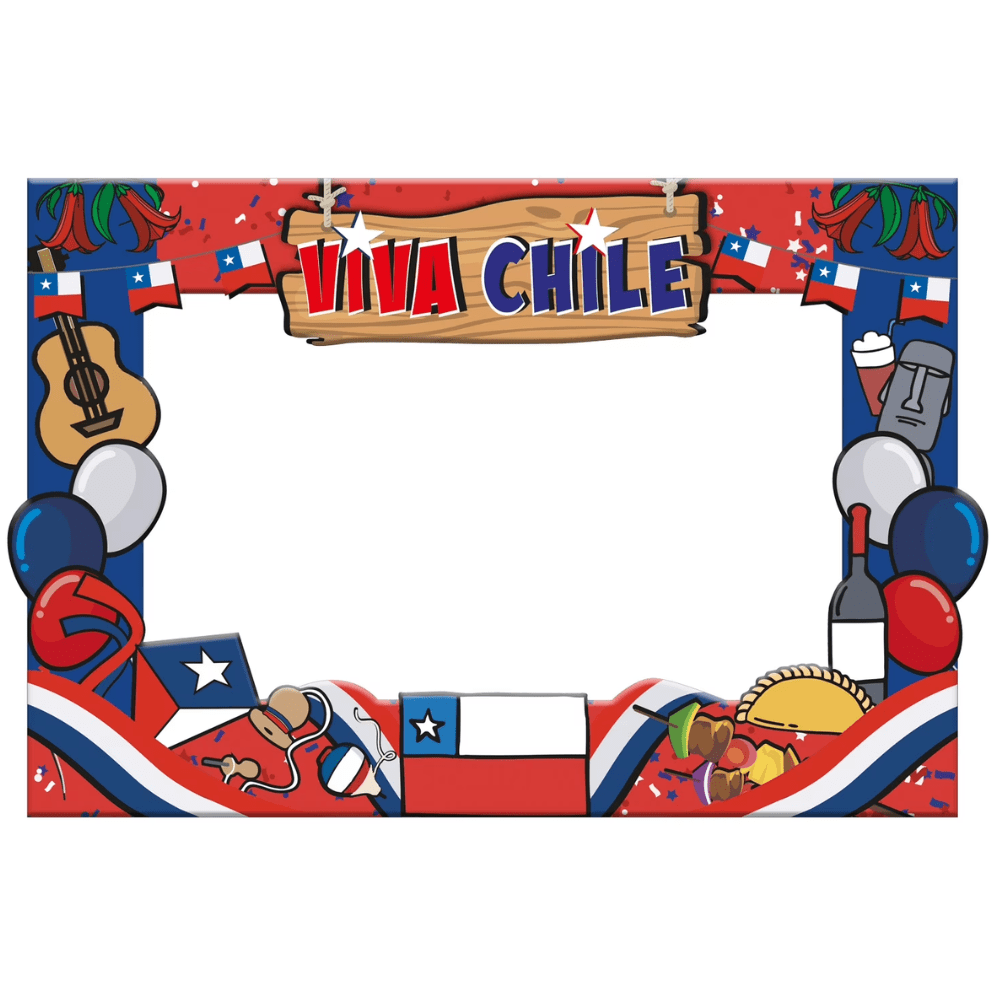 Marco Selfie 84.5X55Cm Fiestas Patrias1