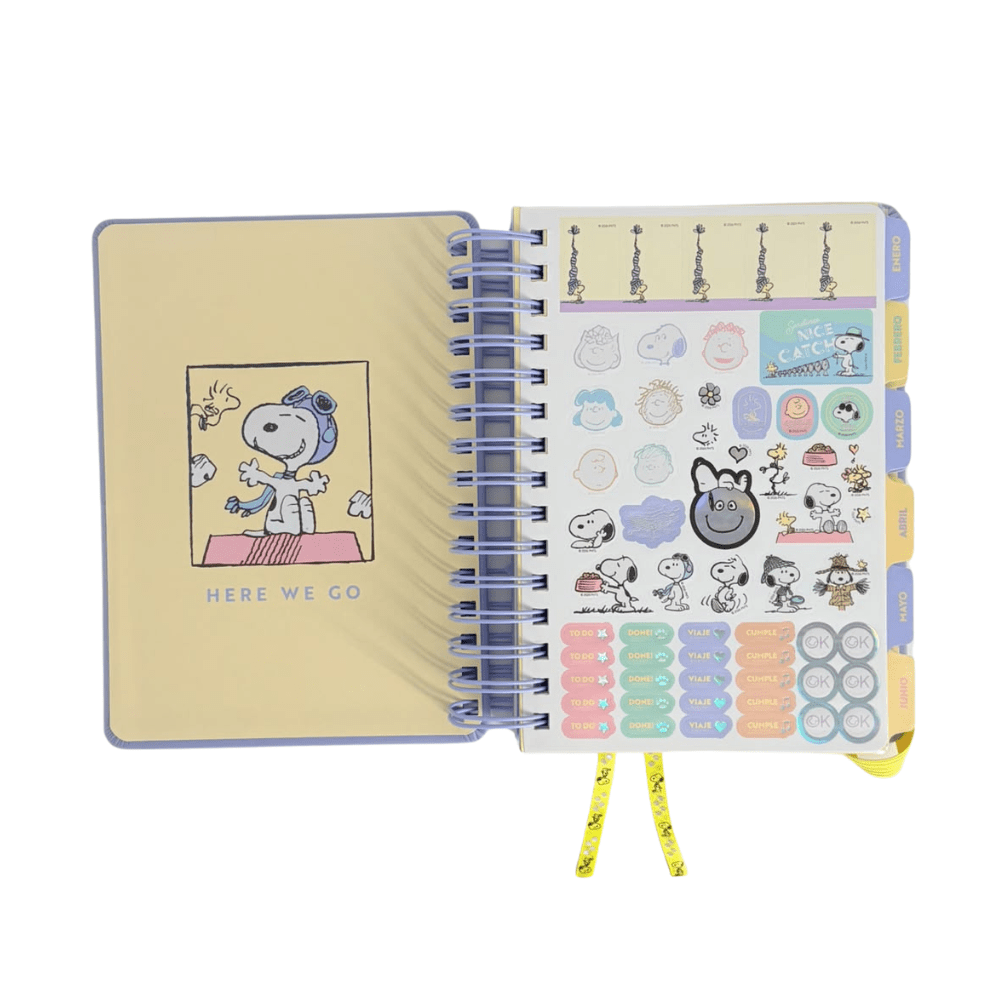 AGENDA 2027 SNOOPY 14X20CM MOOVING4