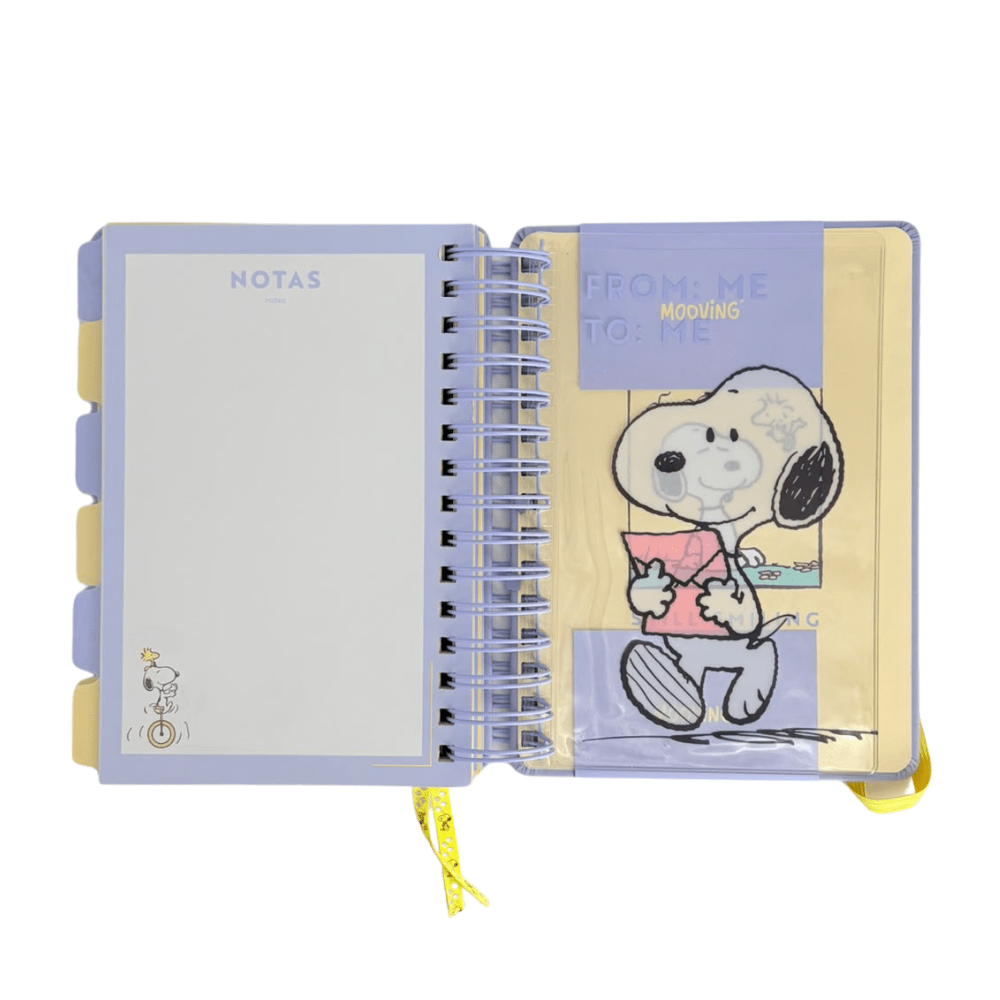 AGENDA 2027 SNOOPY 14X20CM MOOVING1