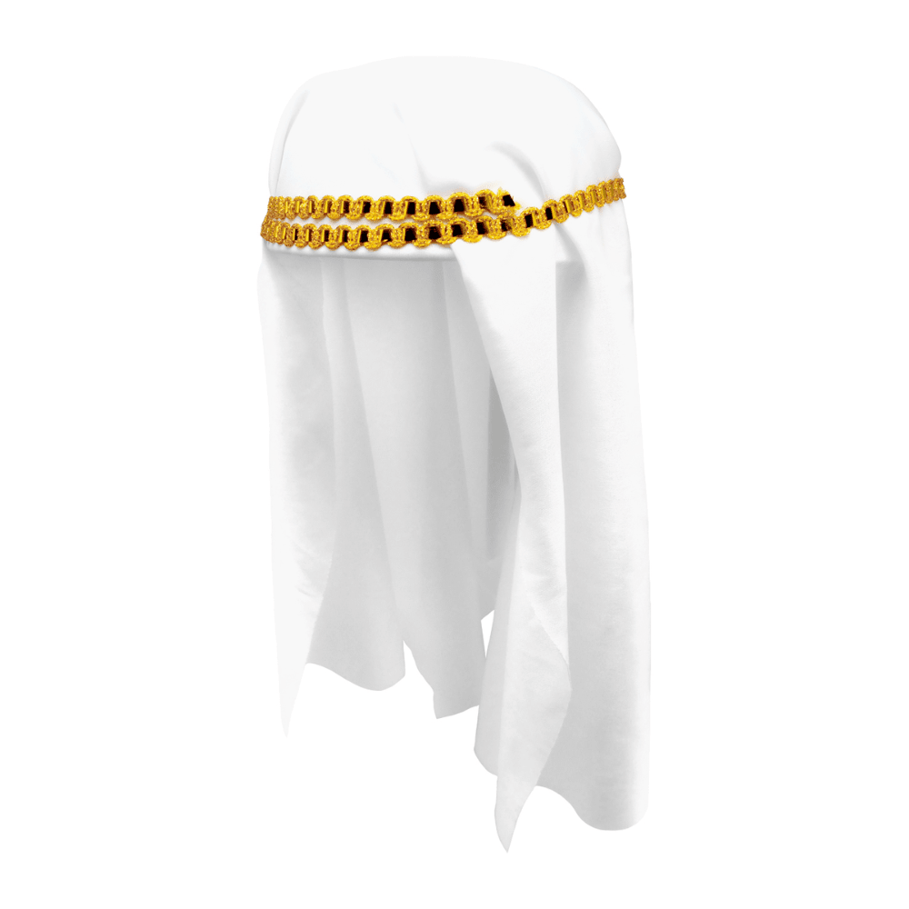 Sombrero Arabe Blanco Feco1