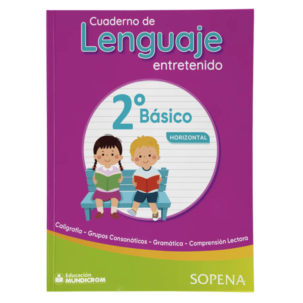 Cuaderno de Lenguaje Entretenido 2° Basico Horizontal Sopena1