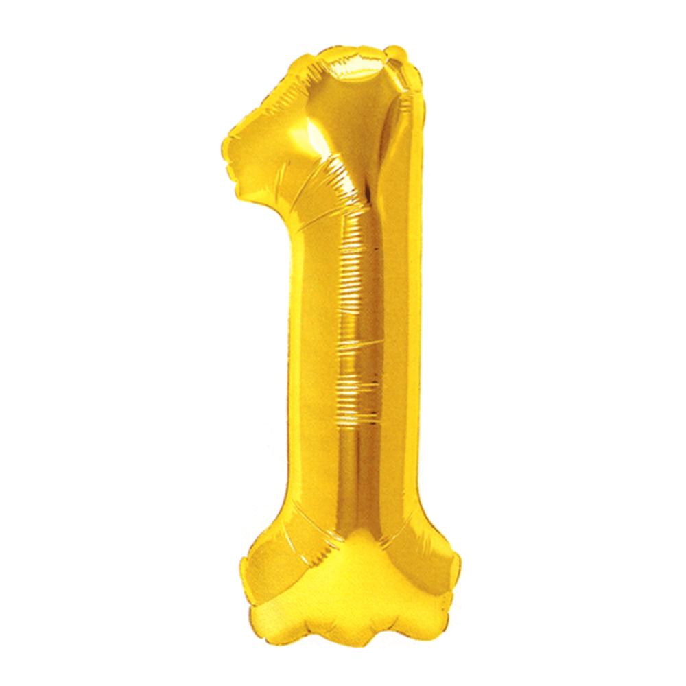 Globo Metalico 32 81Cm Aprox Dorado2