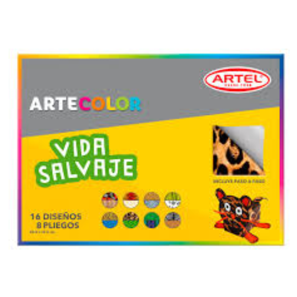 Estuche papel entretenido v/salvaje1