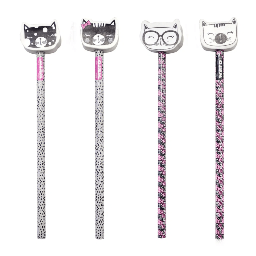 Lapiz Con Goma Cat Wero1