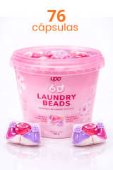 Detergente en Cápsula UPO- 76 cápsulas 6 en 1-  aroma melocotón y florales