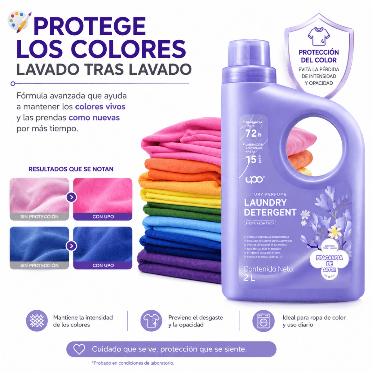 Detergente líquido  2 lts.5