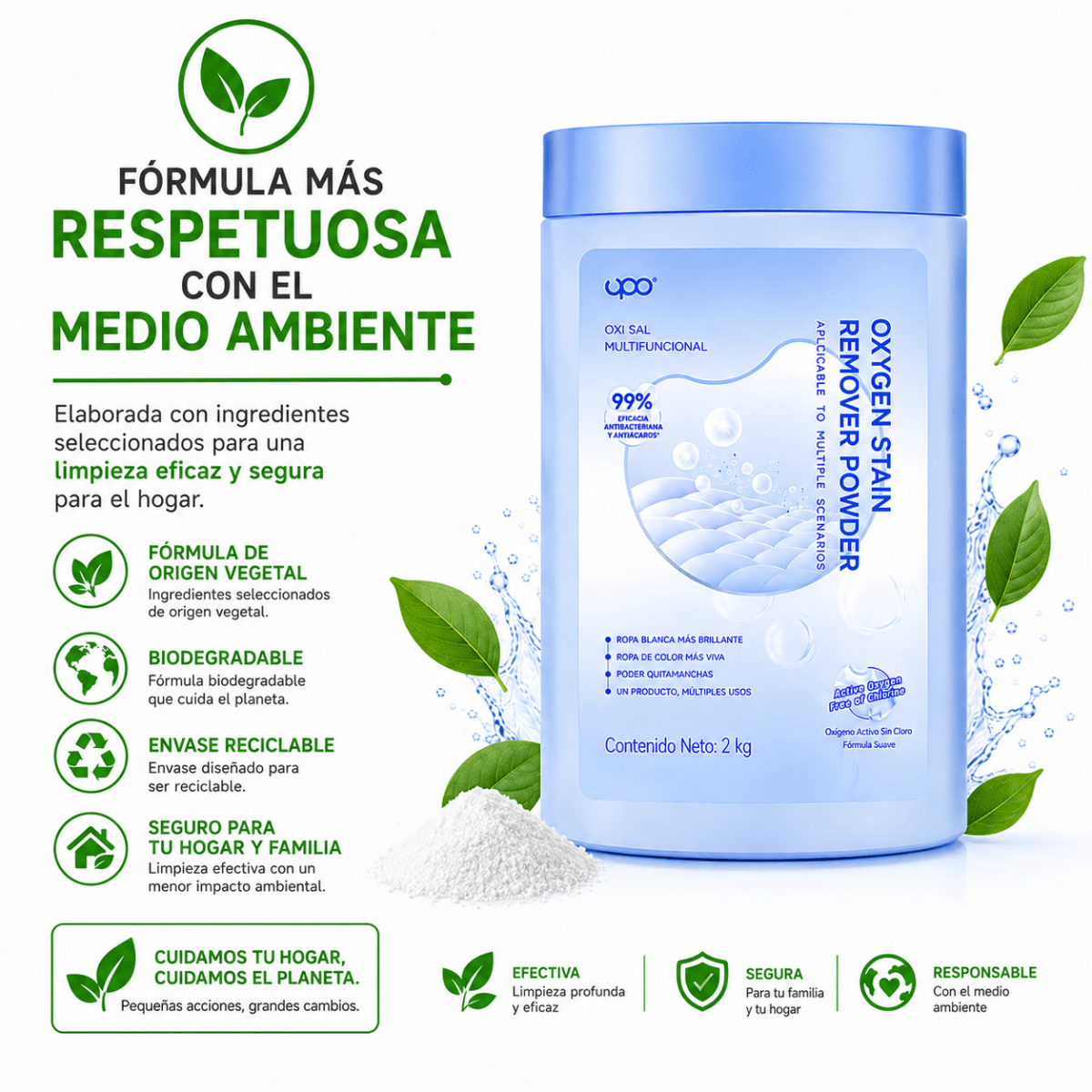 Removedor de manchas oxigeno 2kg6