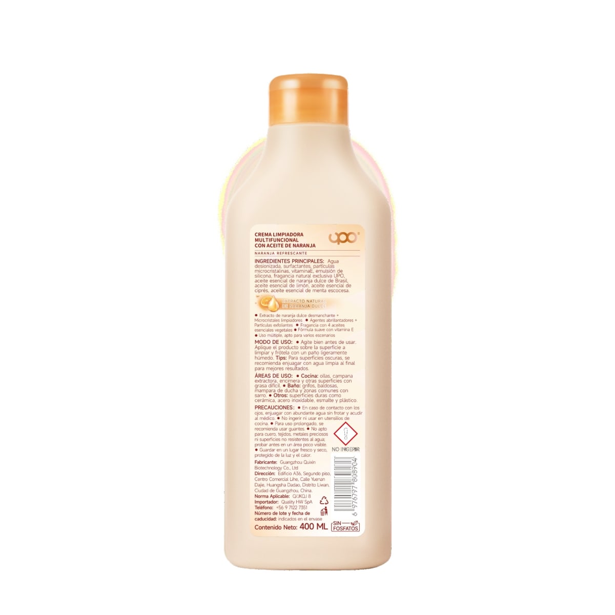 Crema Limpiador  Multiuso 400 ml UPO3
