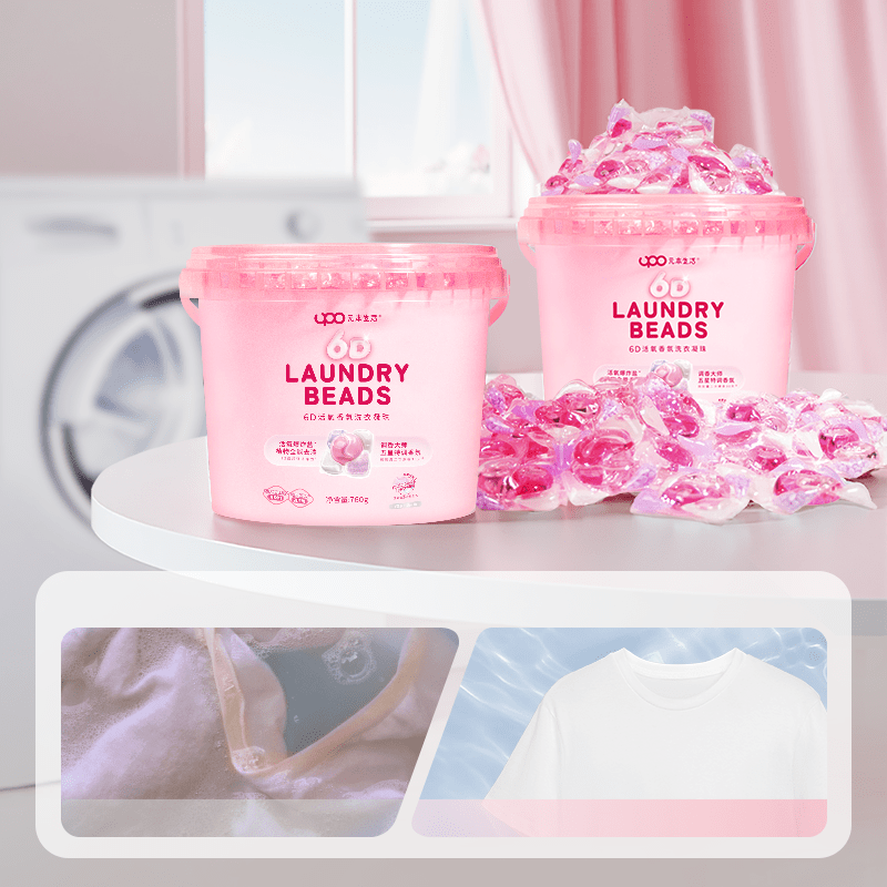 Detergente en Cápsula UPO- 76 cápsulas 6 en 1-  aroma melocotón y florales1