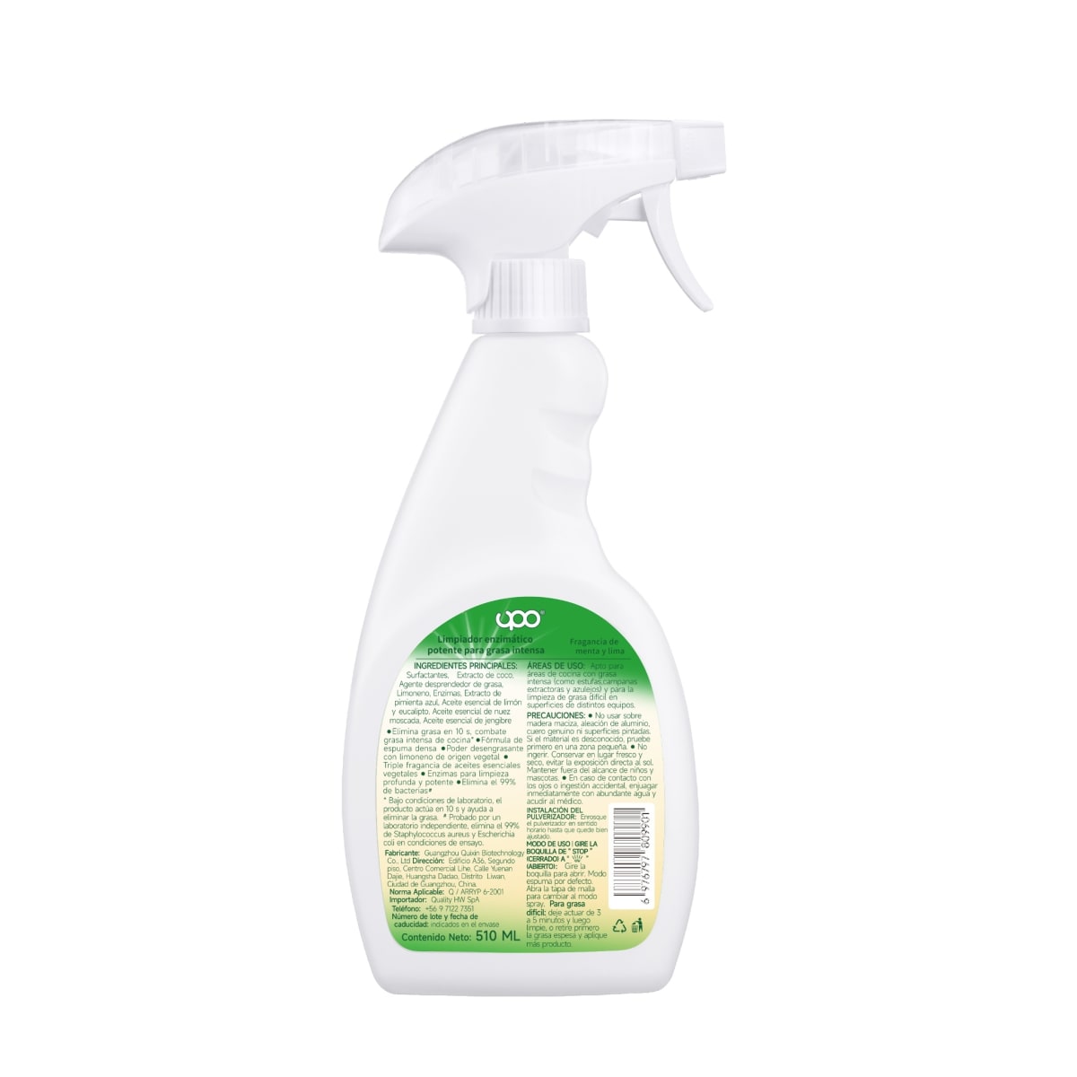 Limpiador de grasa enzimático 510 ml2