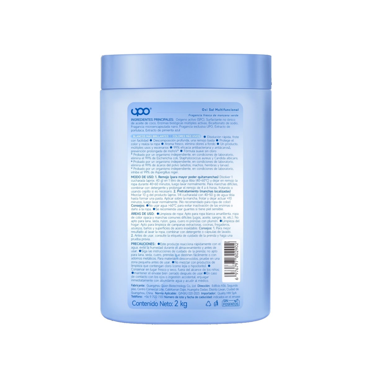 Removedor de manchas oxigeno 2kg4