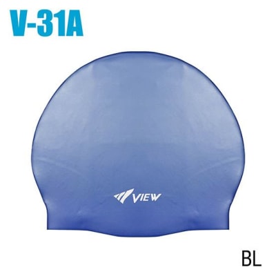SWIM CAP SILICONE RUBBER - BLUE1