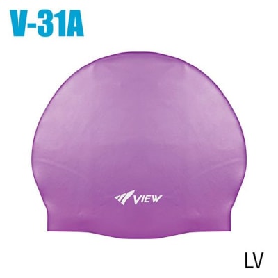 SWIM CAP SILICONE RUBBER - LAVENDER1