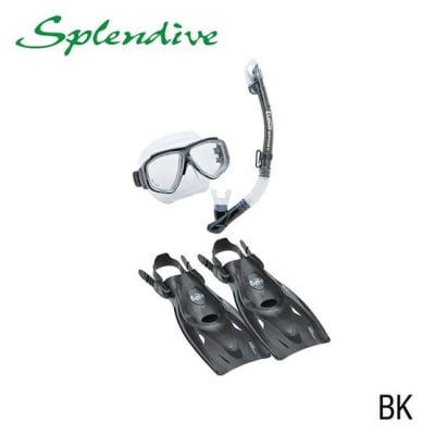 SPLENDIVE MASK, SNORKEL & FIN SET1