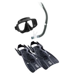 PLATINA MASK,SNORKEL&FIN SET