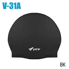 SWIM CAP SILICONE RUBBER - BLACK
