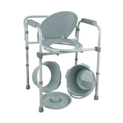 SILLA WC 3 EN 1 PLEGABLE