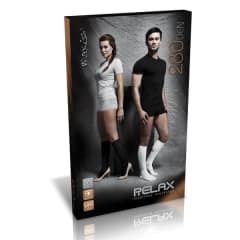CALF MEN MAXI RELAX 280 DEN - MARINE
