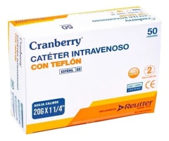 CAJA CATETER INTRAVENOSO 20G X 1 1/4  32MM