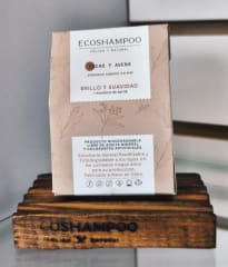 SHAMPOO SOLIDO CACAO Y AVENA (BRILLO Y SUAVIDAD)