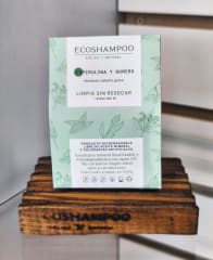 SHAMPOO SOLIDO ESPIRULINA Y ROMERO (CABELLO GRASO SUAVE)