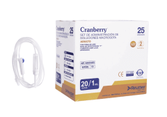 SET DE ADMINISTRACION SOLUCIONES CRANBERRY MACROGOTERO 20 G/ML - UN
