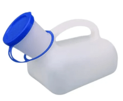 PATO URINARIO MASCULINO CUELLO CORTO 1L