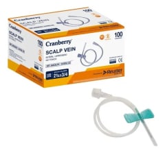 SCALP VEIN  CRANBERRY MARIPOSA  - UN