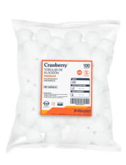 TORULAS DE ALGODÓN 3.5 GR - BOLSA 100 UN