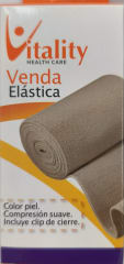 VENDA ELASTICA 10 CM X 4,5M - PIEL