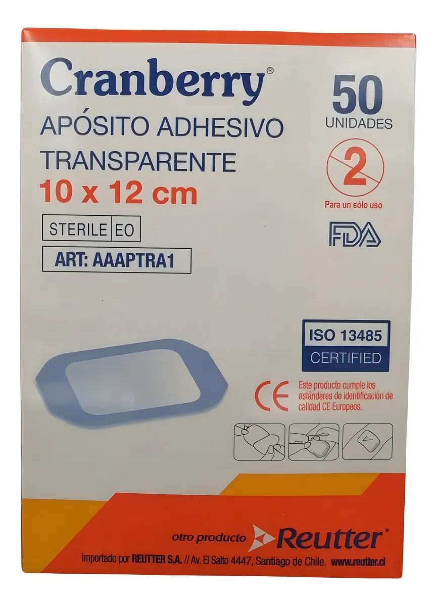 APÓSITO ADHESIVO TRANSPARENTE - UN2