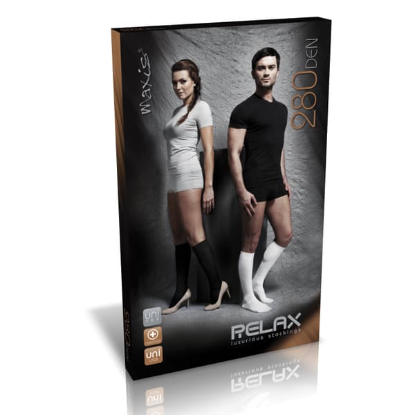 CALF MEN MAXI RELAX 280 DEN - MARINE1
