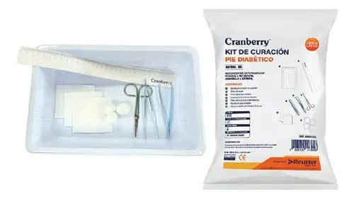 KIT DE CURACIÓN  PIE DIABETICO DESECHABLE1
