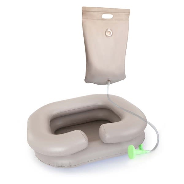 LAVA PELO PORTATIL INFLABLE CON DUCHA1