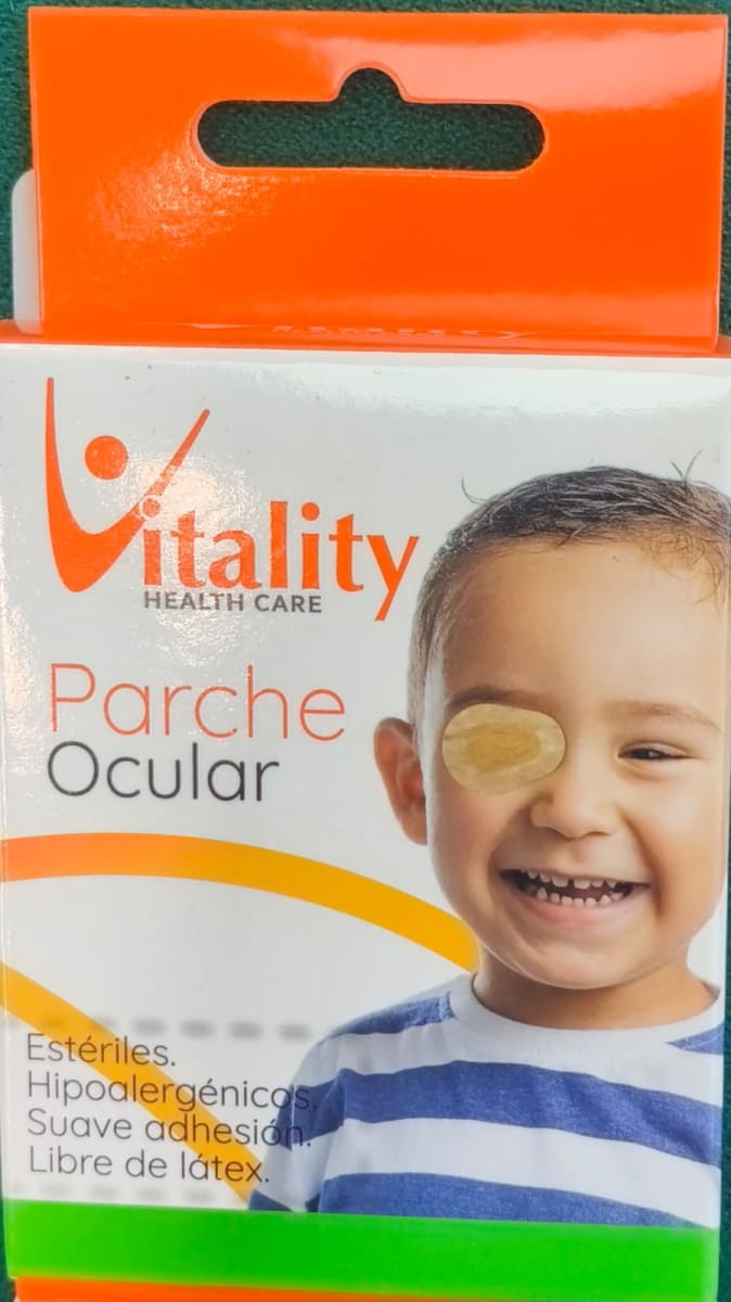 PARCHE OCULAR NIÑOS X 12 UNIDADES1