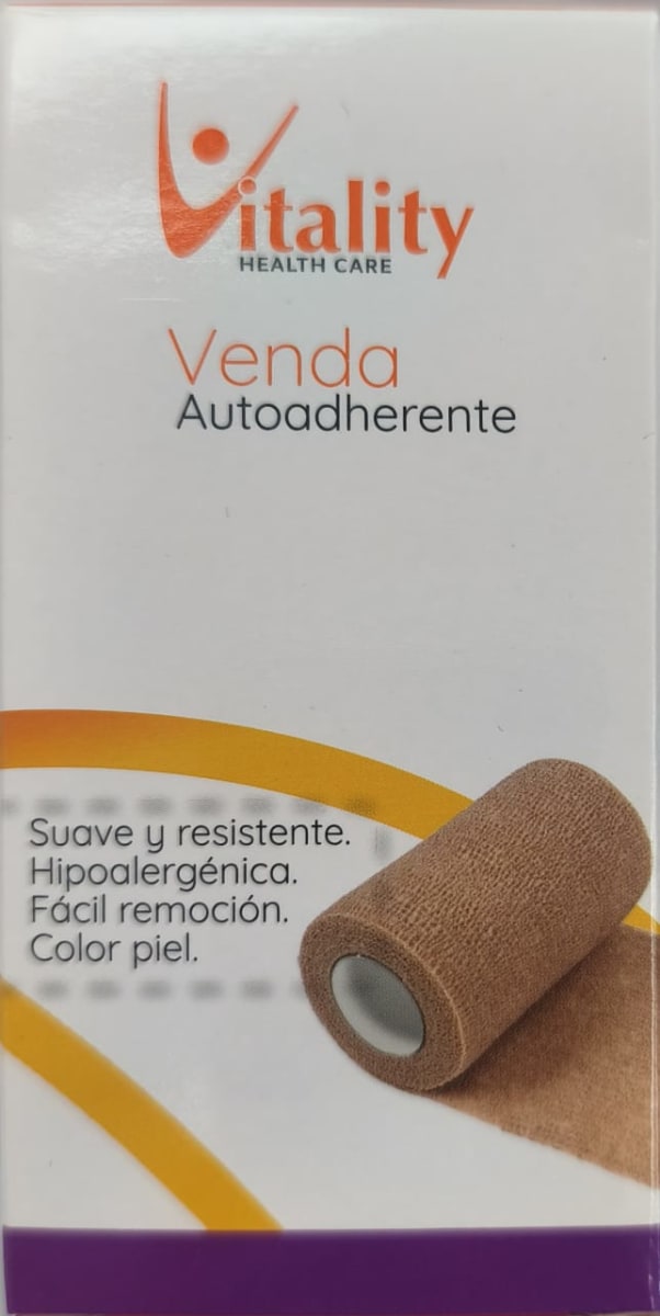 VENDAJE AUTOADHERENTE 10 CM X 4,5 METROS - PIEL1