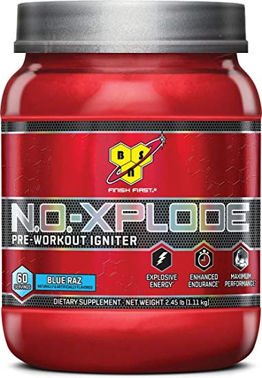 ENERGIZANTE BSN N.O-XPLODE 60 SERVINGS BLUE RAZ