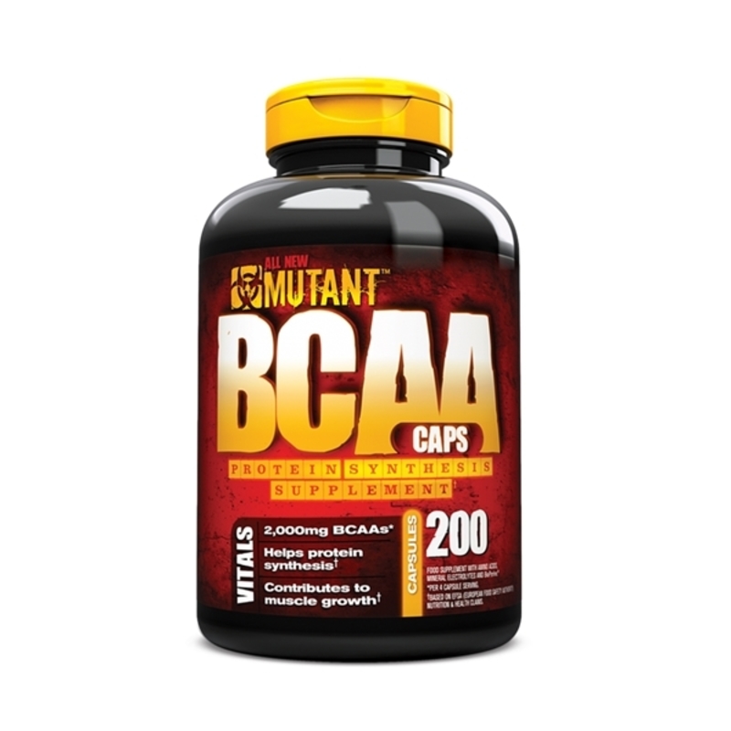 BCAA 200 CAPS MUTANT