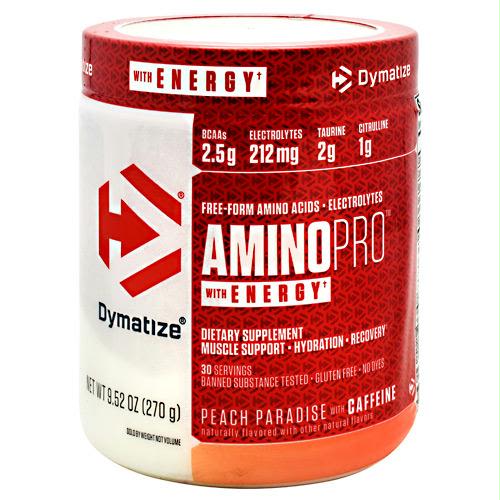 AMINO PRO ENERGY PEACH PARADISE DYMATIZE