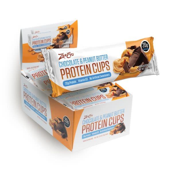 CAJA BARRA ZENEVO CHOCOLATE PROTEIN PEANUT BUTTER