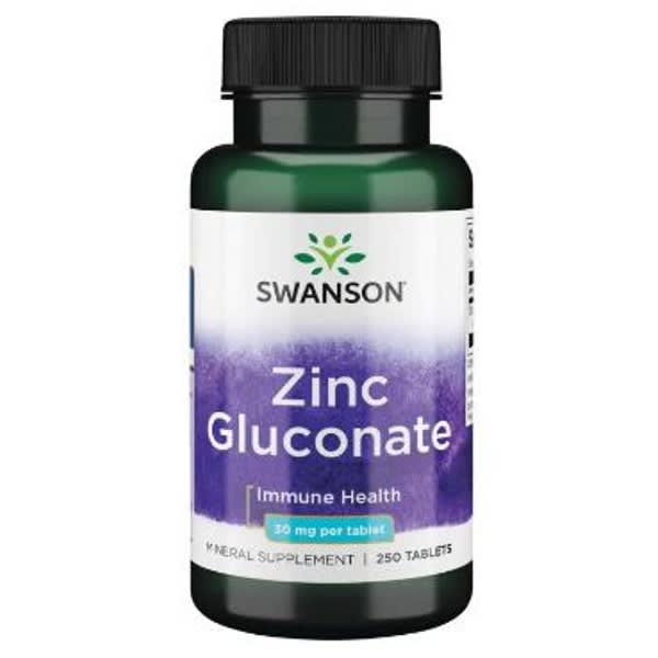 ZINC GLUCONATE 30 MG 250 TABS SPORTIKA