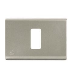 PLACA 1 PTO. NEVADA CHAMPAGNE C/SOPORTE  (1521-CH)